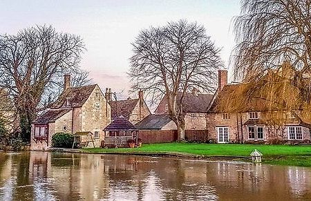 River Nene Cottages Water Newton Esterno foto