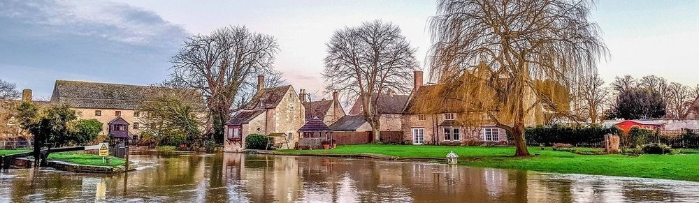 River Nene Cottages Water Newton Esterno foto